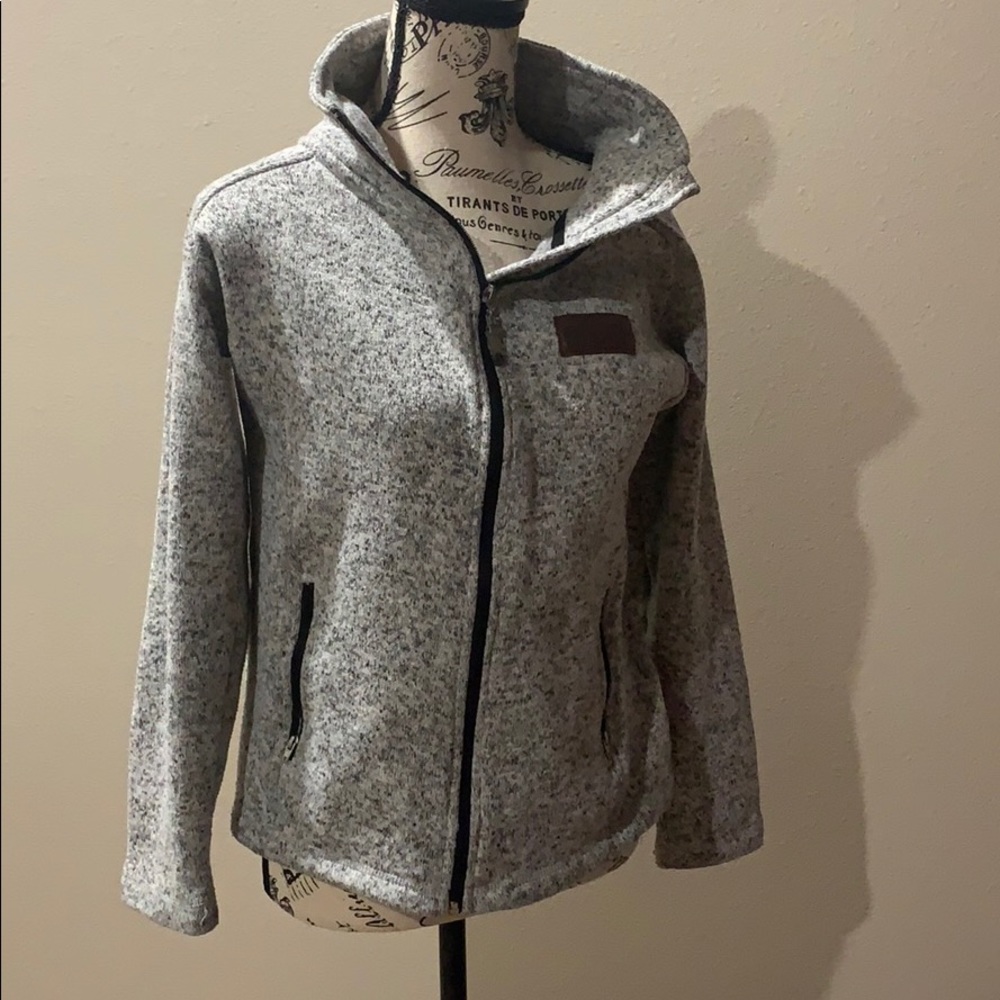 Super soft layering zip up